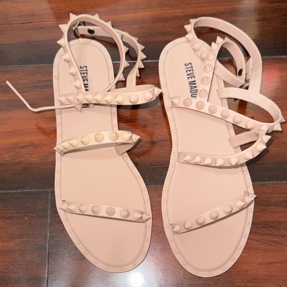 Steve Madden Women's Blush Studded Sandals